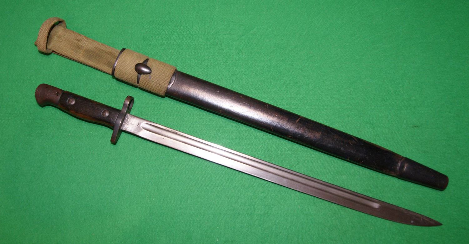 British P1907 Bayonet Regimentally marked to The Green Howards British P1907 Bayonet Regimentally marked to The Green Howards