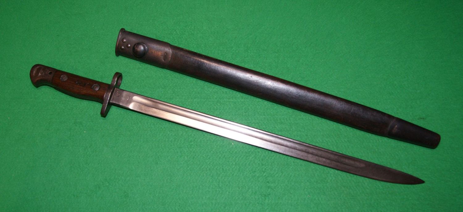 WWI P1907 SMLE Bayonet Regimentally marked to The London Scottish Regiment WWI P1907 SMLE Bayonet Regimentally marked to The London Scottish Regiment
