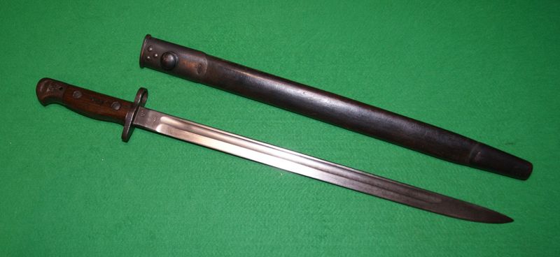 ​WWI P1907 SMLE Bayonet Regimentally marked to The London Scottish Regiment