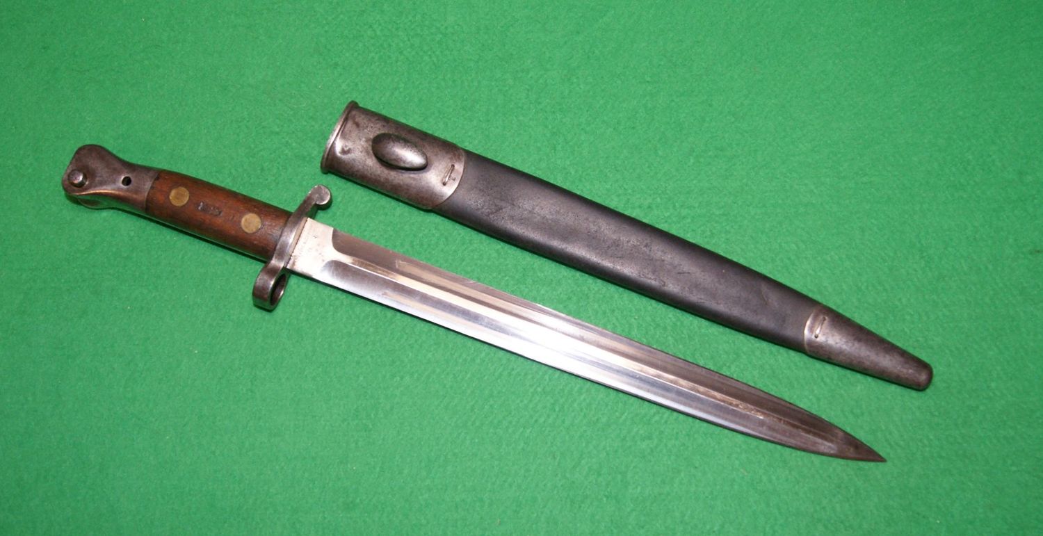 Lee Metford P1888 MKII Bayonet for the The King's Own Royal Lancaster Regiment Lee Metford P1888 MKII Bayonet for the The King's Own Royal Lancaster Regiment