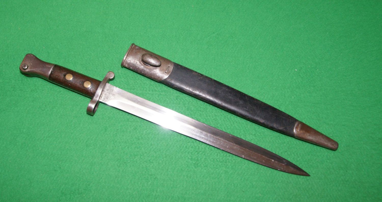 Rare P1888 Lee Metford Bayonet to the Royal Garrison Artillery Rare P1888 Lee Metford Bayonet to the Royal Garrison Artillery