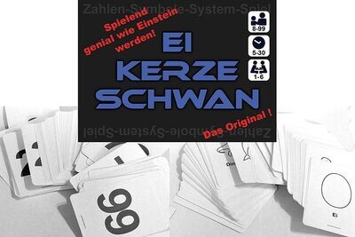 Ei-Kerze-Schwan