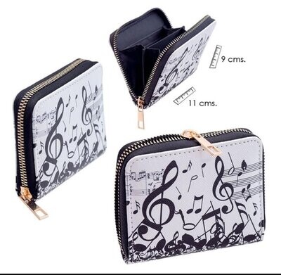MONEDERO MÚSICA NOTAS MUSICALES  MONEDERO MÚSICA NOTAS MUSICALES