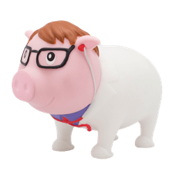 HUCHA CERDITO DOCTOR oficios y profesiones hucha cerdo - médico 