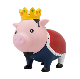 REBAJAS OUTLET HUCHA CERDITO REY LILALU cerdo para ahorrar 