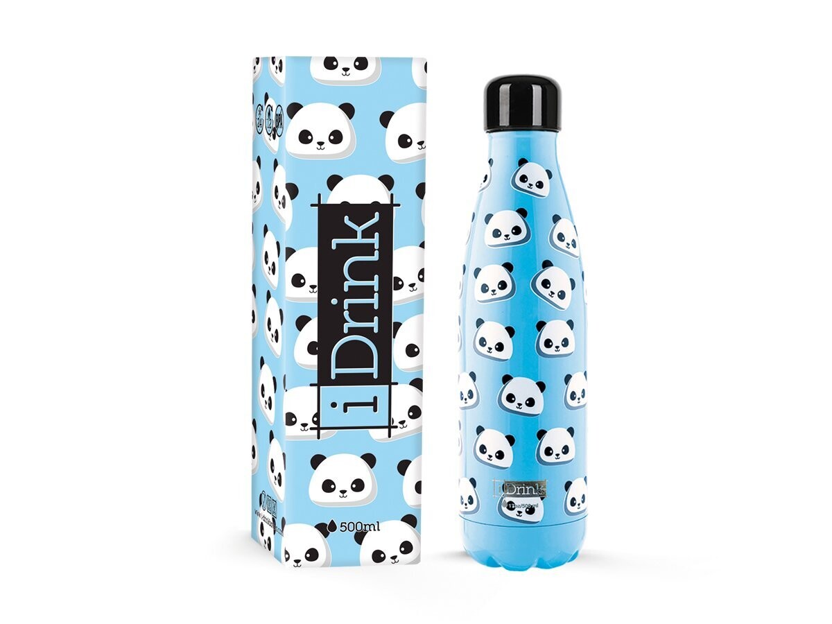 BOTELLA TÉRMICA PANDA I DRINK 750ml acero inoxidable oso panda 