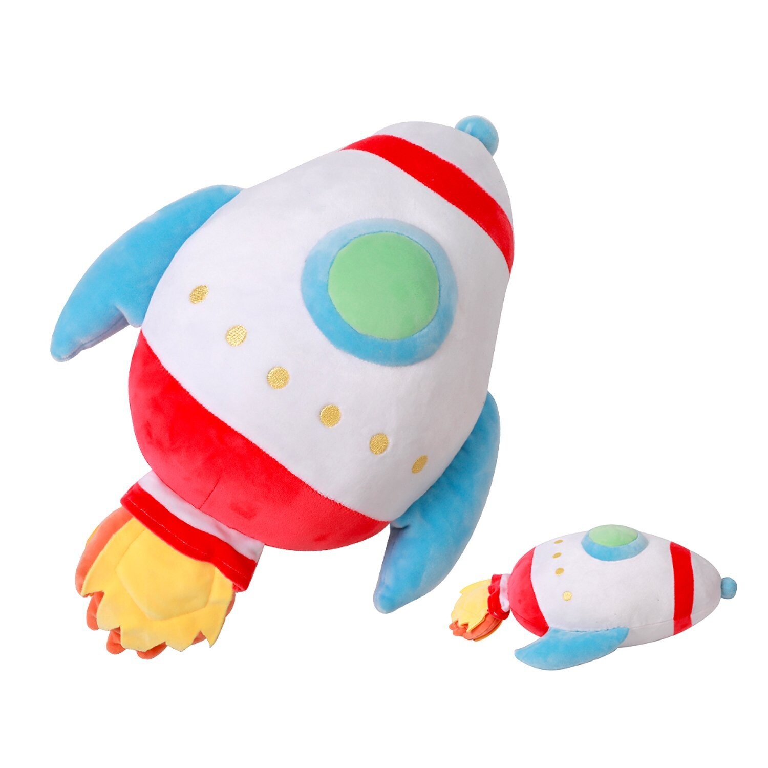 COJIN COHETE PELUCHE I-TOTAL grande Nave espacial 