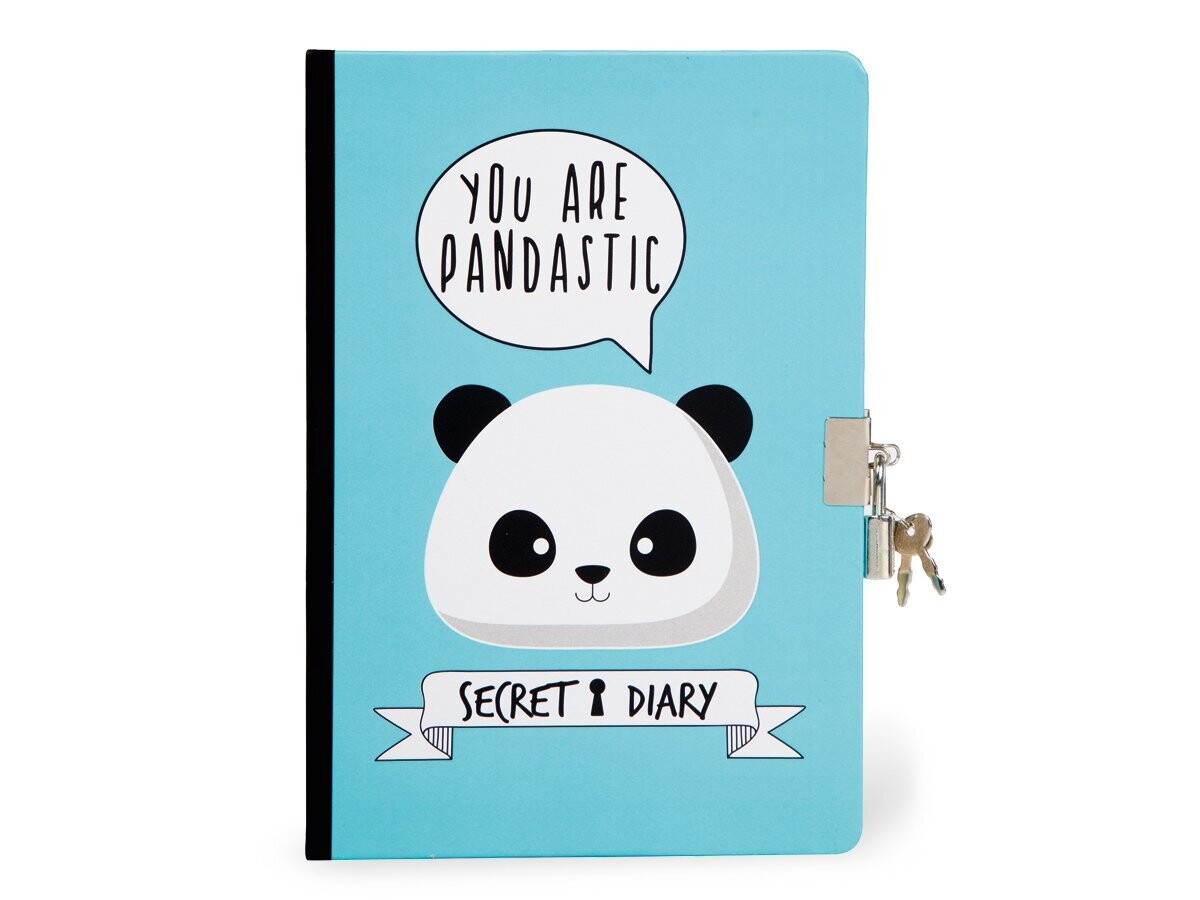 DIARIO CON LLAVE PANDA I TOTAL oso panda 