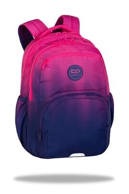 MOCHILA COOLPACK TRES CREMALLERAS DEGRADADA PINK ROSA tamaño carpeta (muy grande)
