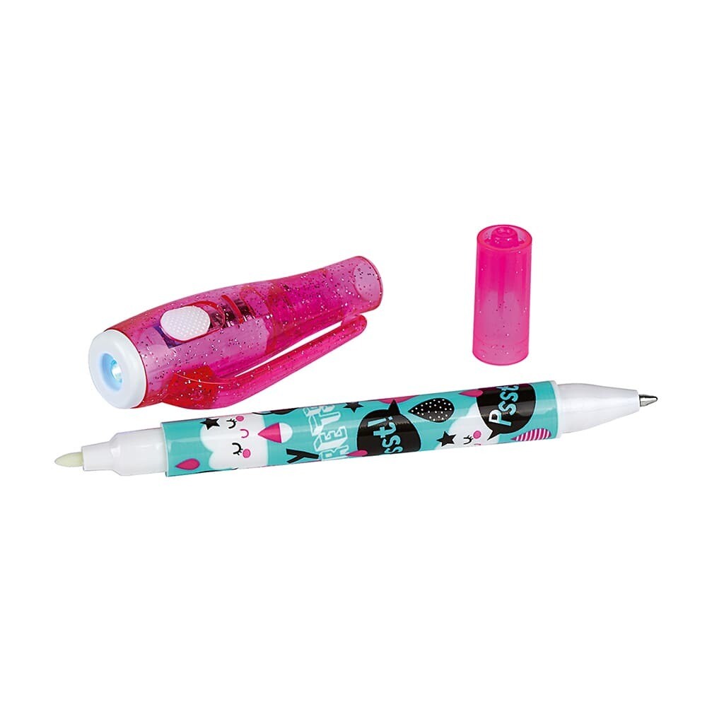 BOLÍGRAFO TINTA INVISIBLE  BOLI secreto rosa