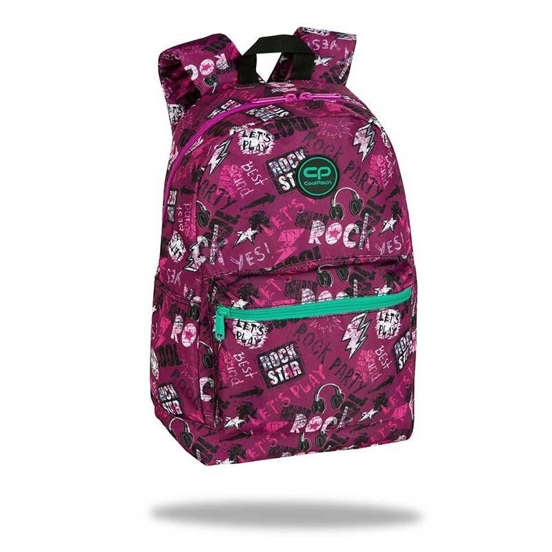 MOCHILA COOLPACK PINK ROCK juvenil tamaño carpeta 