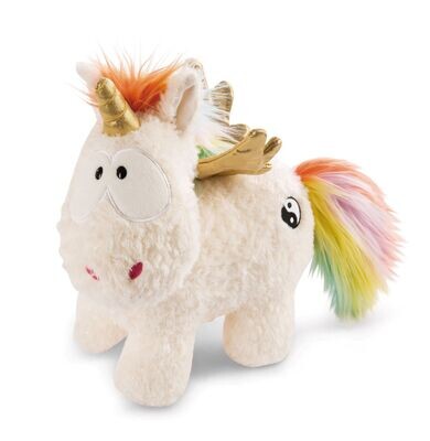 PELUCHE UNICORNIO con alas doradas NICI