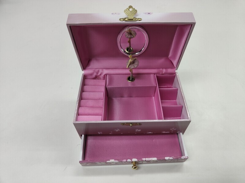 JOYERO MUSICAL BAILARINA CAJA DE MÚSICA 