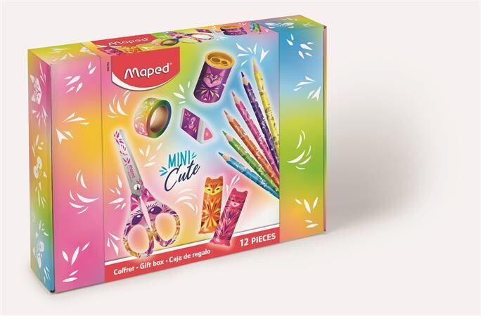 OUTLET PACK REGALO MAPED LOTE PASTEL papelería surtido 