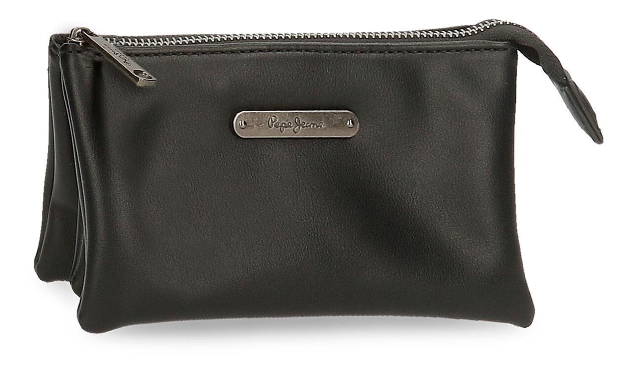 REBAJAS OUTLET MONEDERO TRIPLE PEPE JEANS negro 