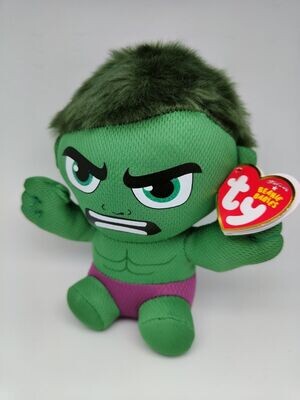PELUCHE TY HULK MARVEL  15cm