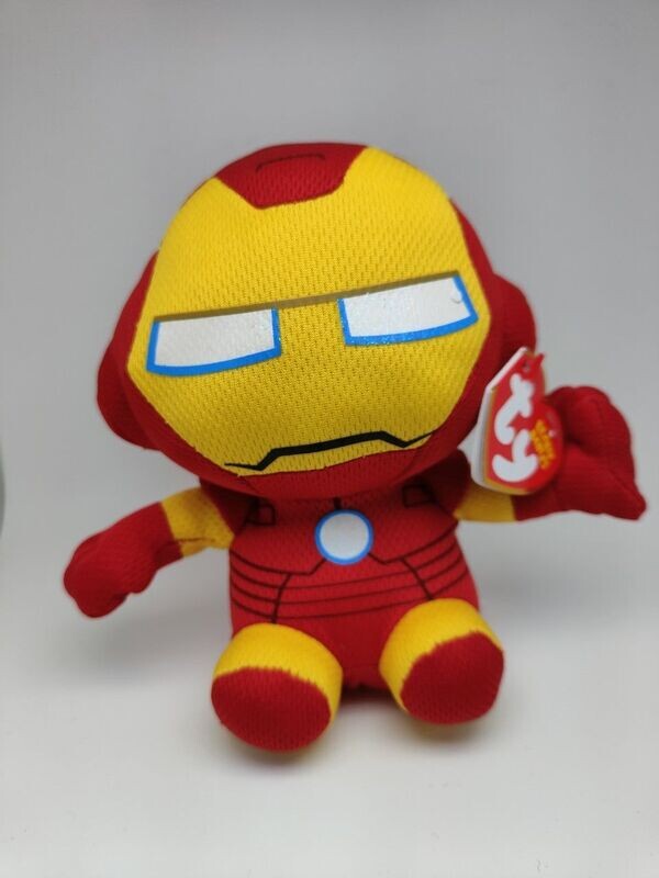 PELUCHE TY IRON MAN MARVEL 15cm 