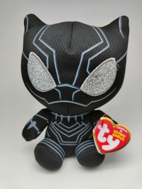 PELUCHE TY BLACK PANTHER MARVEL 