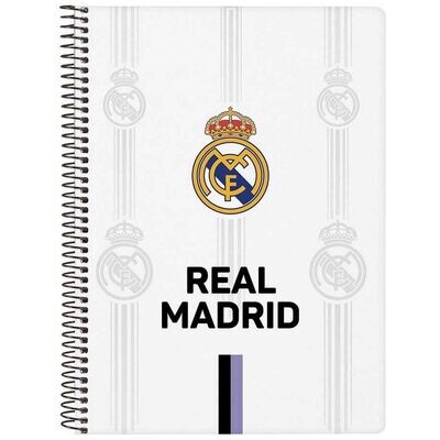 LIBRETA A 5 REAL MADRID cuaderno Safta