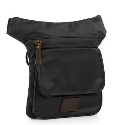 REBAJAS - OUTLET RIÑONERA PLANA HOMBRE LOIS NEGRA 
