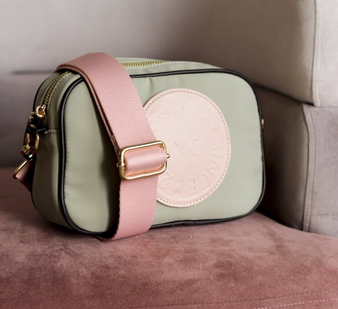 REBAJAS OUTLET BOLSO MUJER BANDOLERA NOCO kaki caqui