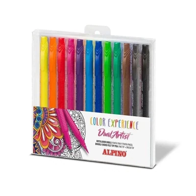 ROTULADORES DOBLE PUNTA PINCEL ALPINO LETTERING