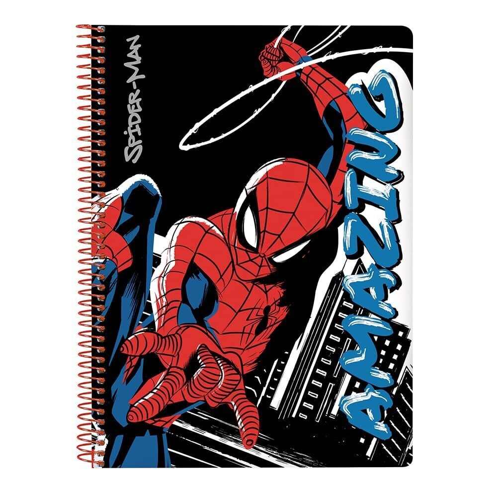 LIBRETA CUARTO SPIDERMAN CUADERNO A5 MARVEL 