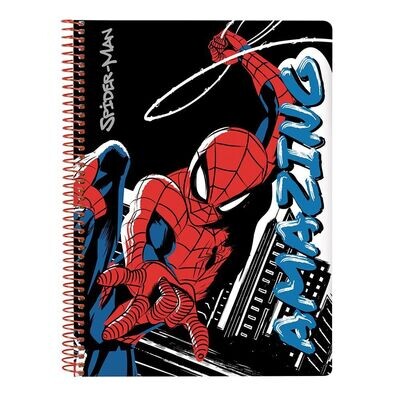 LIBRETA CUARTO SPIDERMAN CUADERNO A5 MARVEL 