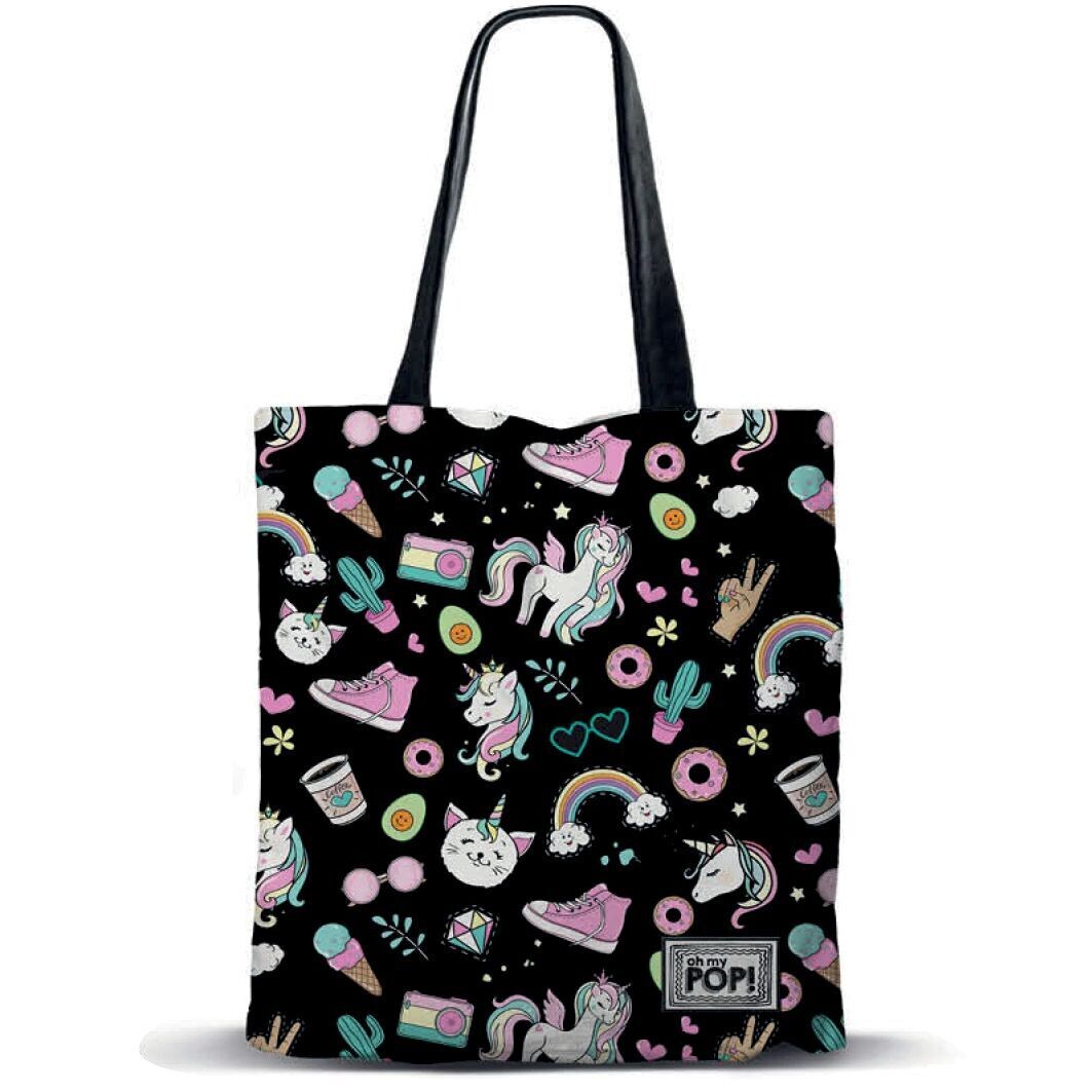 BOLSA COMPRA UNICORNIOS SHOPPING reforzada 