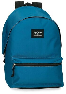 MOCHILA lisa PORTAORDENADOR PEPE JEANS AZUL MARINO ARIS COLORFULL