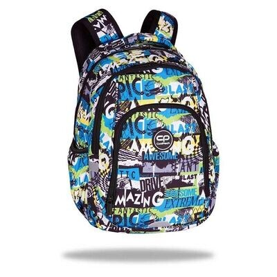 MOCHILA COOLPACK COCHES Strike 27 LITROS 3 CREMALLERAS tamaño carpeta 