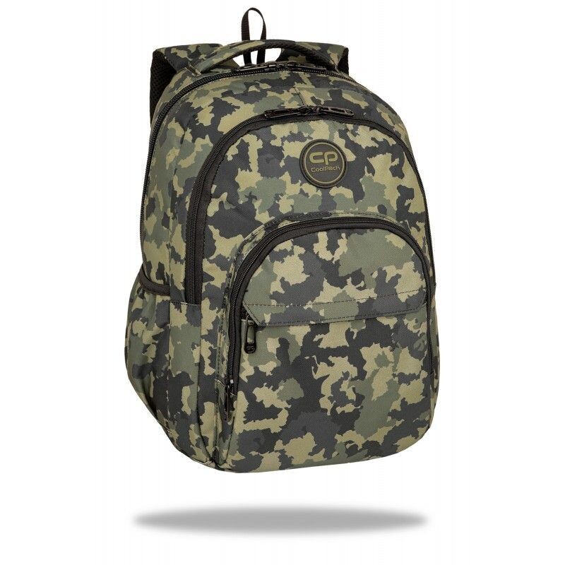 MOCHILA COOLPACK CAMUFLAJE verde  BASIC PLUS Combat tamaño carpeta 
