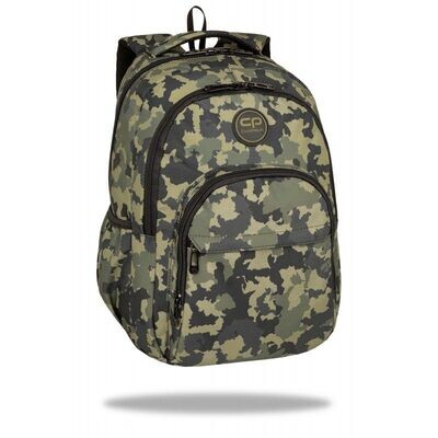 MOCHILA COOLPACK CAMUFLAJE verde  BASIC PLUS Combat tamaño carpeta 