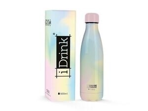 BOTELLA TÉRMICA RAINBOW  I DRINK 500ml ARCOIRIS acero inoxidable 