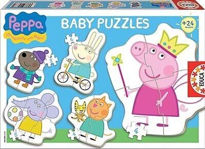 JUGUETE PUZZLE PROGRESIVO PEPPA PIG Educa juguetes 