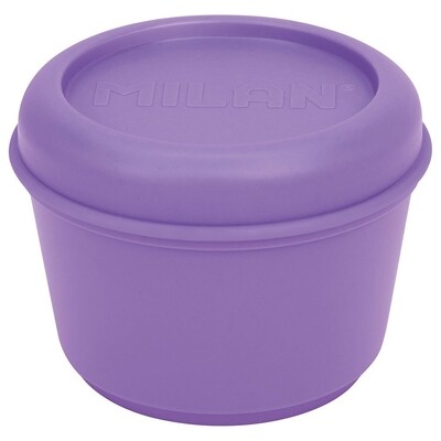 FIAMBRERA MILAN ESCOLAR HERMÉTICA LILA Recipiente Para Alimentos Redondo 0.25LSerie Sunset