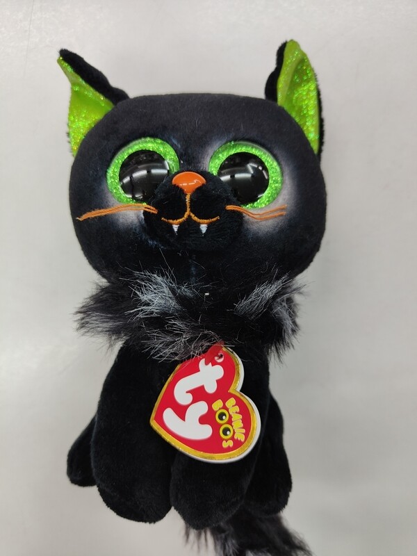 PELUCHE TY GATO NEGRO HALLOWEEN 