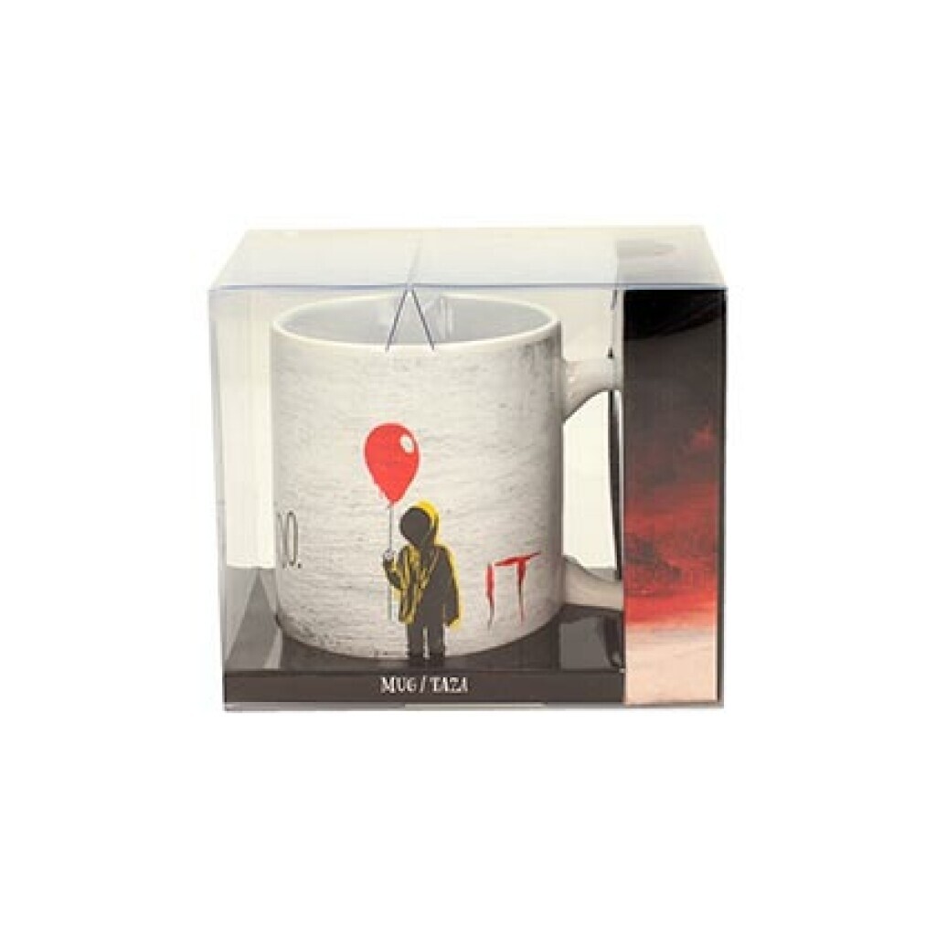 REBAJAS OUTLET TAZA CERÁMICA IT payaso en caja