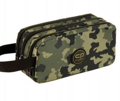 ESTUCHE TRIPLE COOLPACK CAMUFLAJE COMBAT portatodo