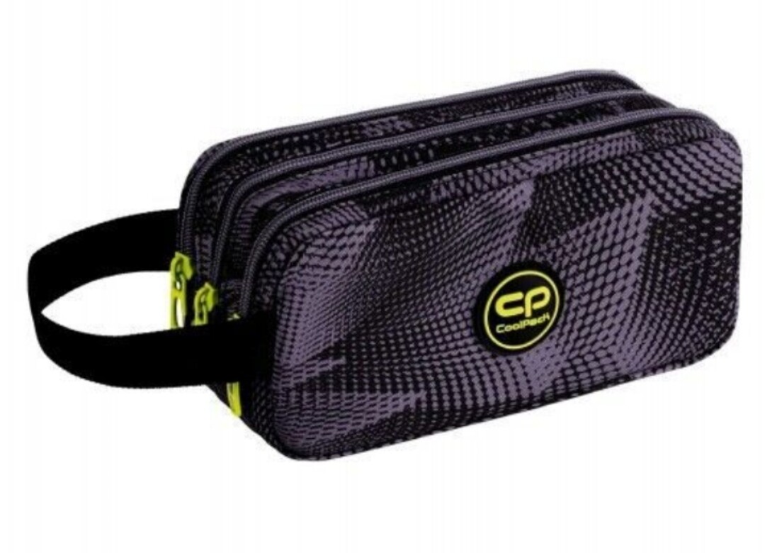 ESTUCHE TRIPLE COOLPACK HURRICANE gris portatodo 