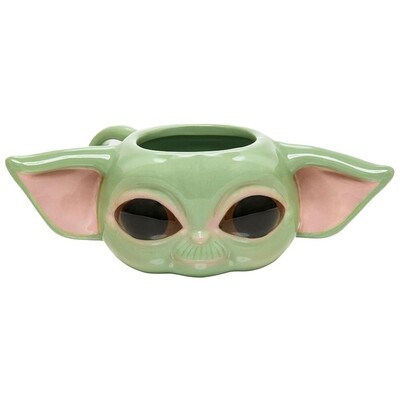 REBAJAS OUTLET TAZA 3D BABY YODA MANDALORIAN STAR WARS THE CHILD GROGU el Mandaloriano