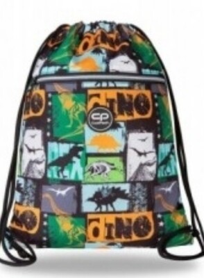 SACO GYM DINO COOLPACK DINOSAURIOS MOCHILA CUERDAS