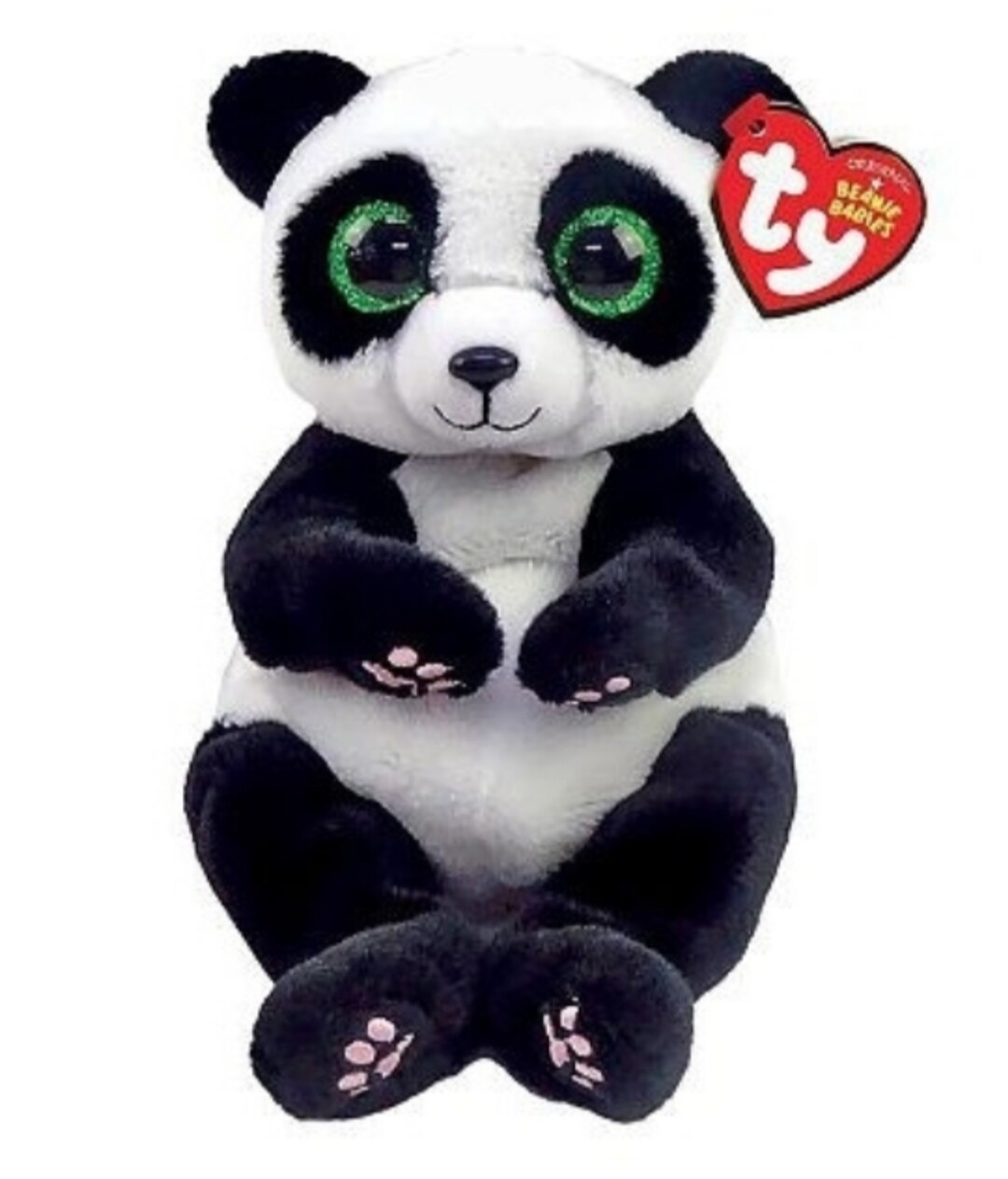 PELUCHE TY PANDA BEANIE BELLIES YING 15cm