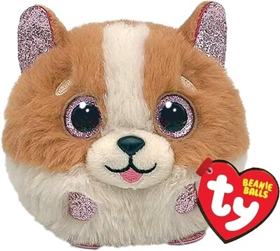 PELUCHE TY PERRO PUFFIES TANNER 8cm