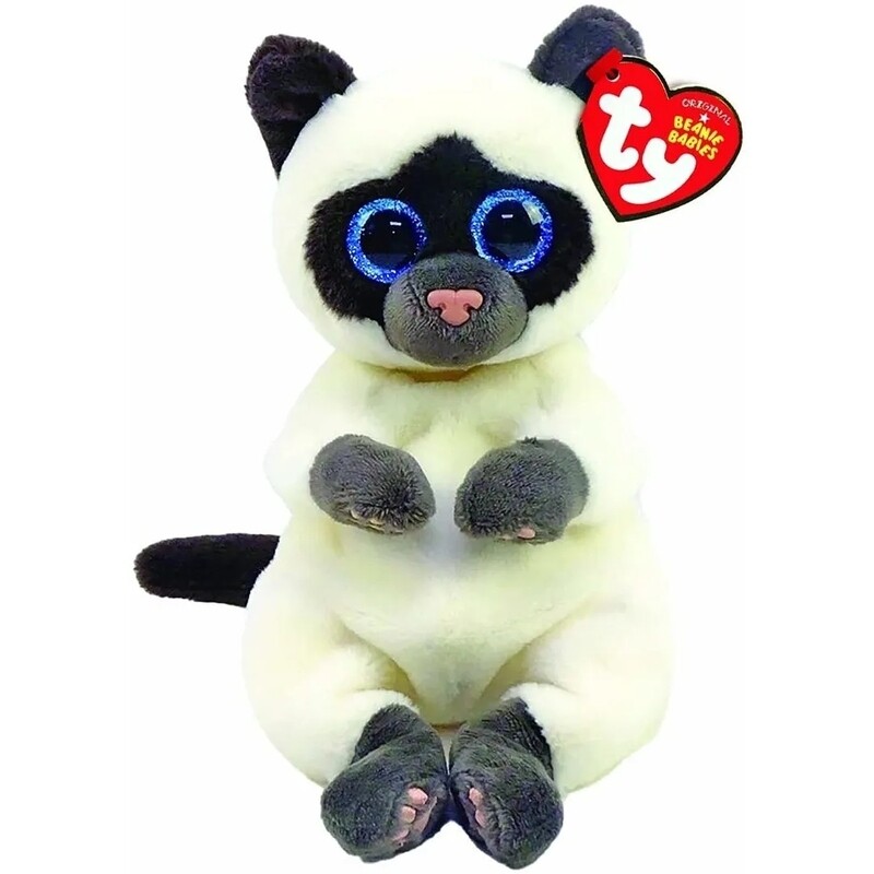 PELUCHE TY GATO SIAMÉS BEANIE BELLIES MISO 15cm