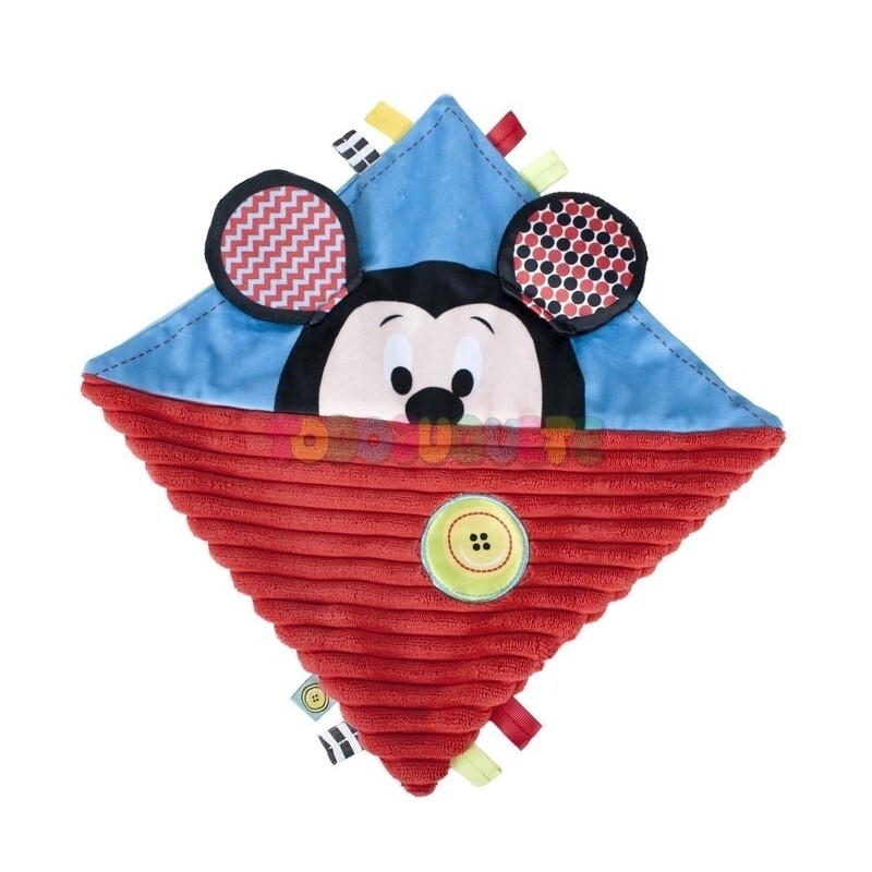DOUDOU MICKEY MANTITA BEBÉ DISNEY DUDÚ PAÑUELO PARA DORMIR 