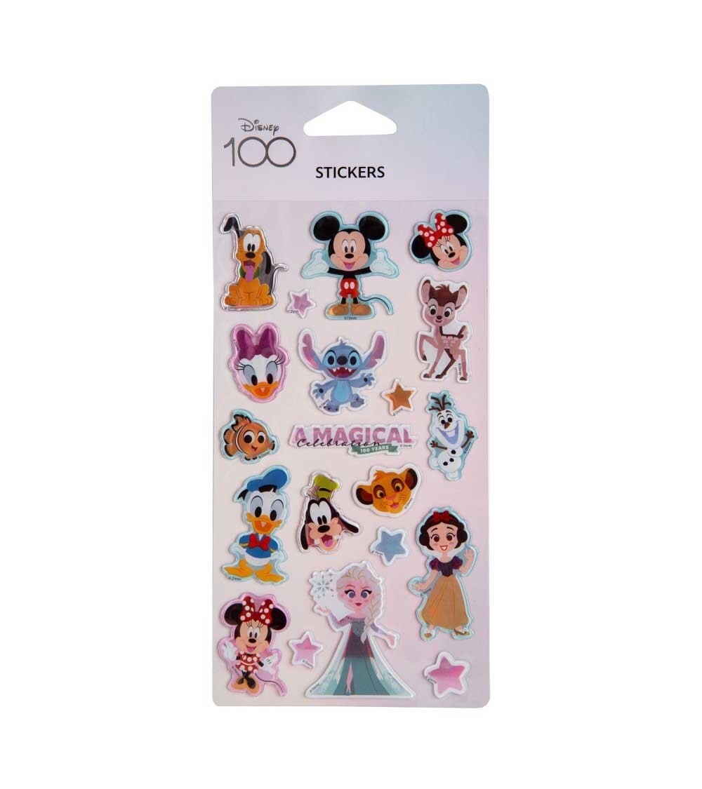 STICKERS STITCH DISNEY HOLOGRAMA PERSONAJES relieve pegatinas brillantes efecto 3D.