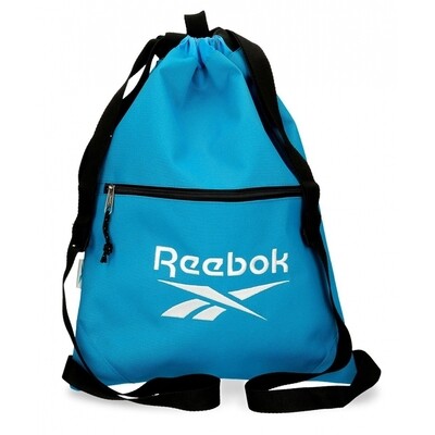 SACO GYM REEBOK MOCHILA CUERDAS AZUL 