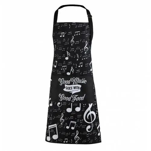 DELANTAL MÚSICA I TOTAL COCINERO TEXTIL notas musicales 