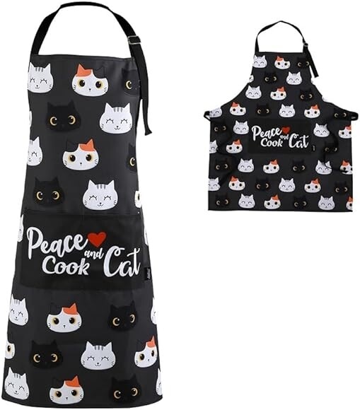 DELANTAL GATO I TOTAL COCINERO TEXTIL 